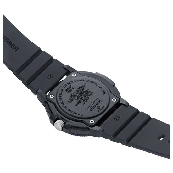 Luminox Black Rubber Sport Watch - Image 3