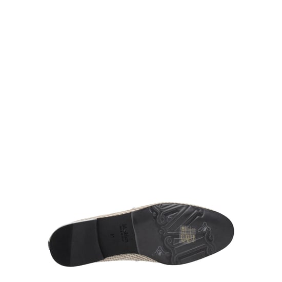 Max Mara Beige Stof Instaploafers - Image 5