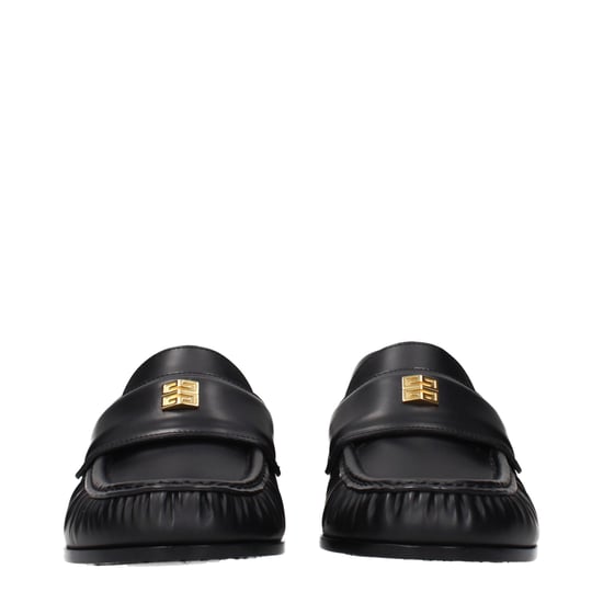 Givenchy Zwarte Leren Instappers - Image 3