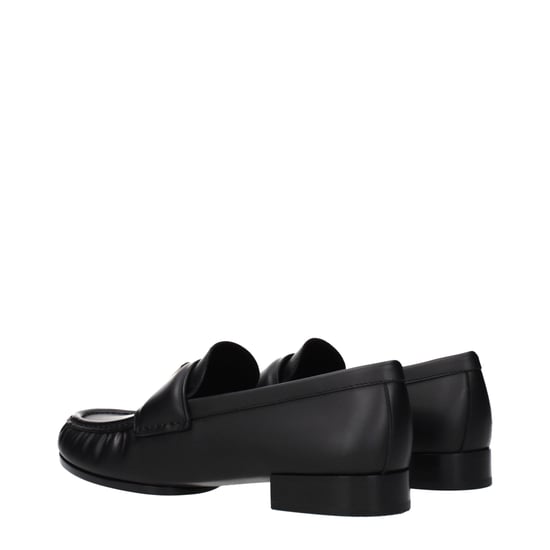 Givenchy Zwarte Leren Instappers - Image 4