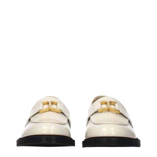 Chloé Beige Leren Instapper Loafers - Image 3