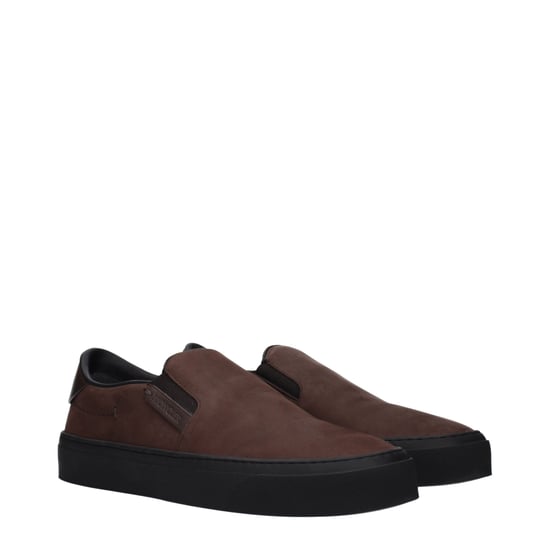 Moncler Bruine Leren Instaploafers - Image 2