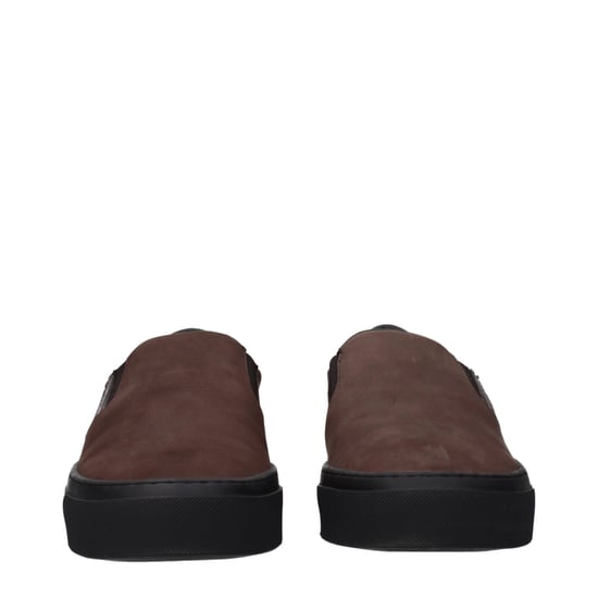 Moncler Bruine Leren Instaploafers - Image 3