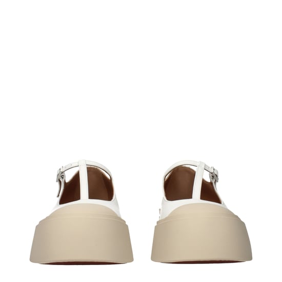 Marni Witte Leren Instap loafers - Image 3
