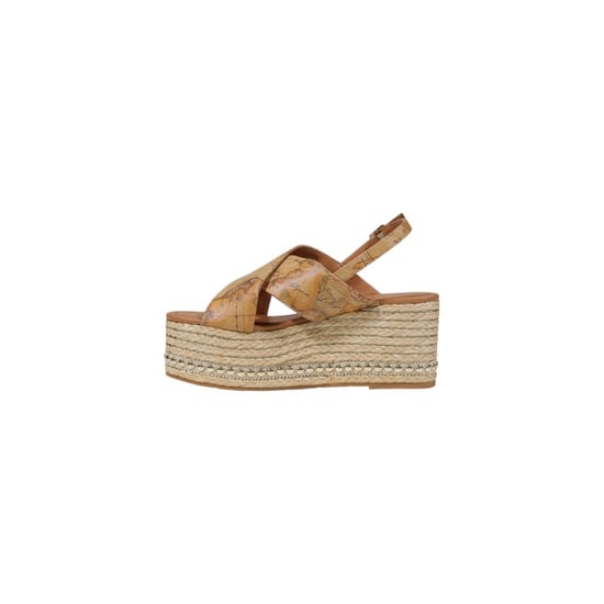 Alviero Martini Prima Classe Beige Polyethylene Platform Sandals - Image 3