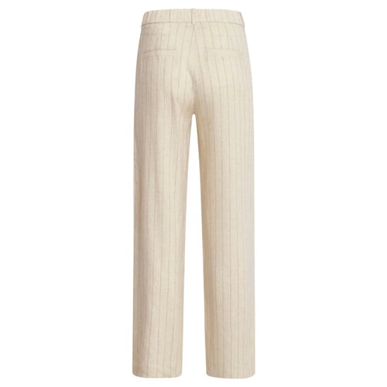 Smashed Lemon 25127 pinstriped linnen trousers | - Image 6