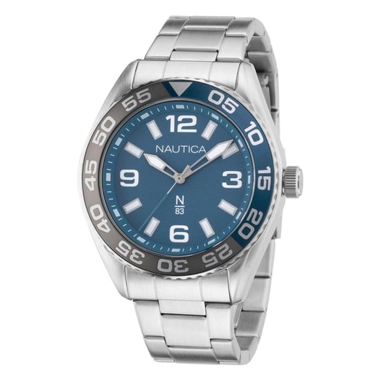 NAUTICA Grijze RVS Dress Horloge - Image 1