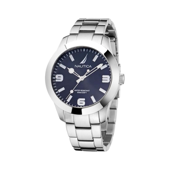 NAUTICA Grijze RVS Dresswatch - Image 1