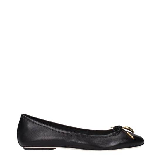 Chloé Zwarte Leren Ballettops - Image 1