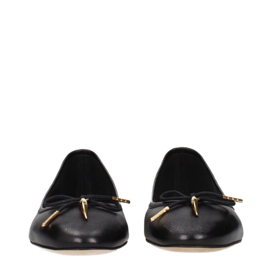 Chloé Zwarte Leren Ballettops - Image 3
