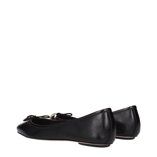 Chloé Zwarte Leren Ballettops - Image 4