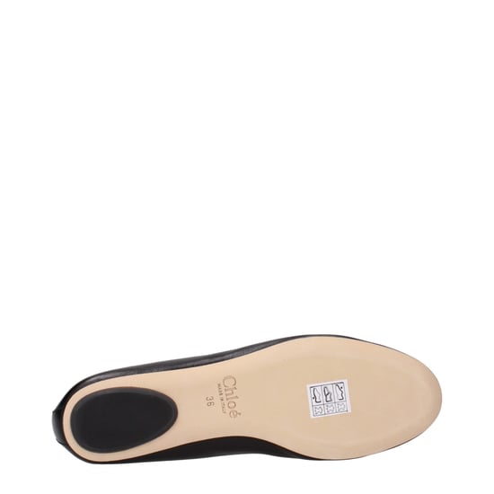 Chloé Zwarte Leren Ballettops - Image 5