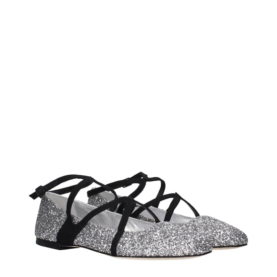 Jimmy Choo Grå Plast Ballerinaskor - Image 2