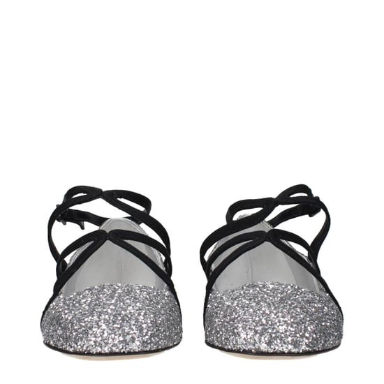 Jimmy Choo Grå Plast Ballerinaskor - Image 3