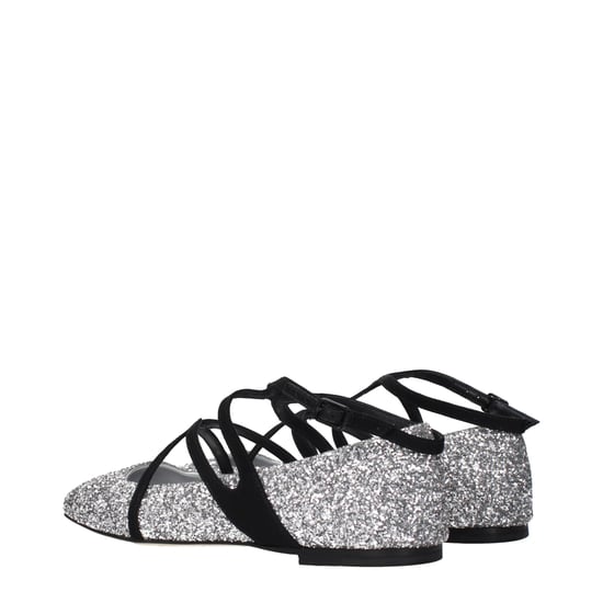Jimmy Choo Grå Plast Ballerinaskor - Image 4