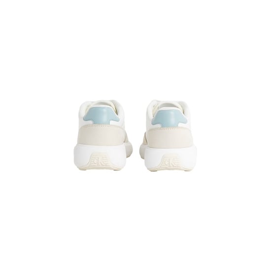 Calvin Klein Jeans Beige Läder Atletiska Sneakers - Image 4