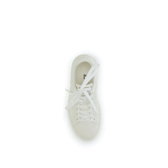Balmain Witte Kalfskleren Bos Taurus Lage Sneakers - Image 4