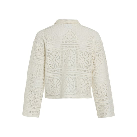 Vila Vimerinda crochet ls cardiganbfs ecru - Image 2