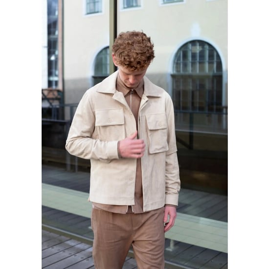 Ciszere Nash vegan suede jacket beige 50029 - Image 6