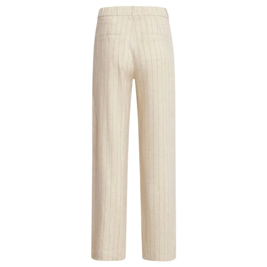 Smashed Lemon 25127 pinstriped linnen trousers | - Image 2