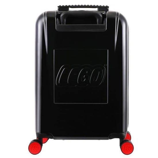 Lego 40L ColourBox Brick Dots Black/Blue Cabin Suitcase - Image 3