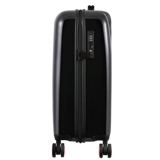 Lego 40L ColourBox Brick Dots Black/Blue Cabin Suitcase - Image 4