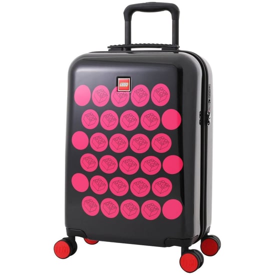 Lego 40L ColourBox Brick Dots Black/Pink Cabin Suitcase - Image 2
