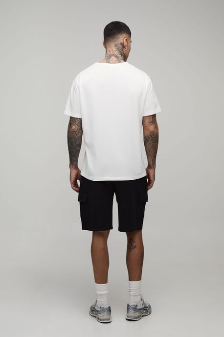 Tall Basic Relaxed Fit Cargo Jersey Short - Image 2