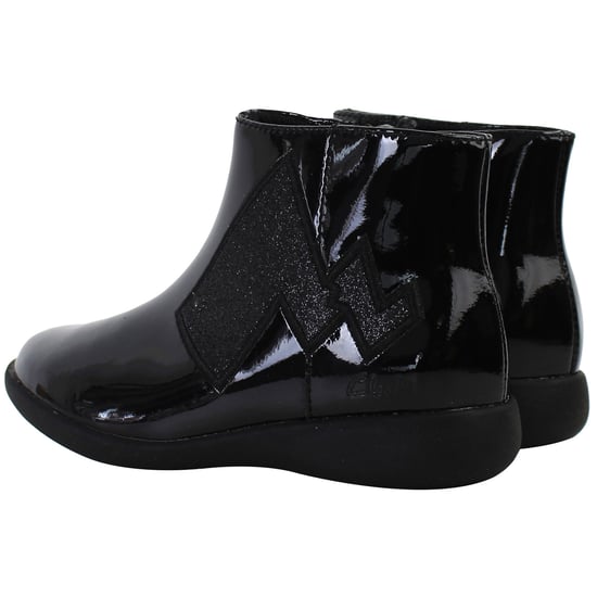 Clarks Etch Trail K. Kids Black Boots - Image 3