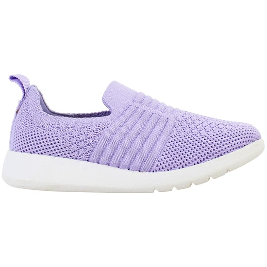 Clarks Ezera Walk T Kids Purple Shoes - Image 1