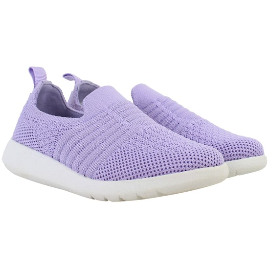 Clarks Ezera Walk T Kids Purple Shoes - Image 2