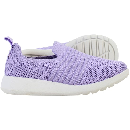Clarks Ezera Walk T Kids Purple Shoes - Image 4