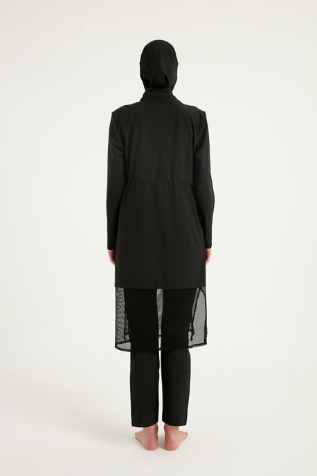 Marina zwarte bescheiden badmode Burkini - Image 5