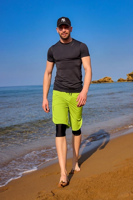 Marina Green Modest badshorts för män - Image 2