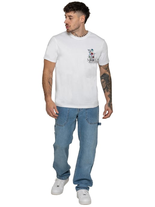 Enzo Milano | Mens Floral Graphic Print T-Shirt - Image 5