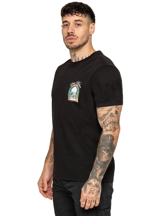 Enzo Milano | Mens Casa Graphic Print T-Shirt - Image 3
