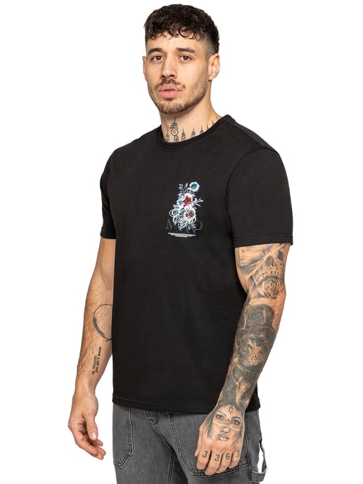 Enzo Milano | Mens Floral Graphic Print T-Shirt - Image 5