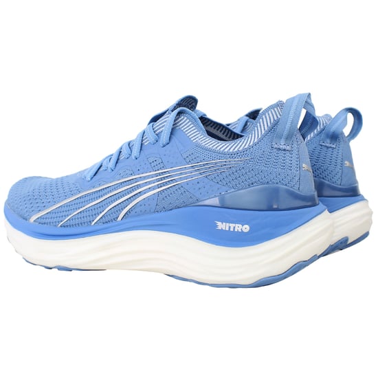 Puma ForeverRun Nitro Mens Blue Running Shoes - Image 3