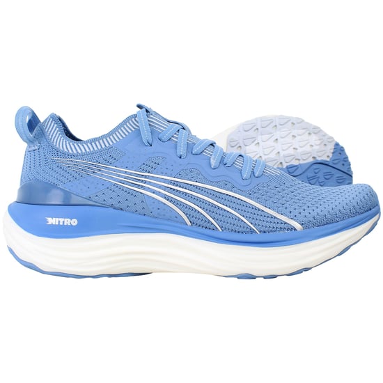 Puma ForeverRun Nitro Mens Blue Running Shoes - Image 4