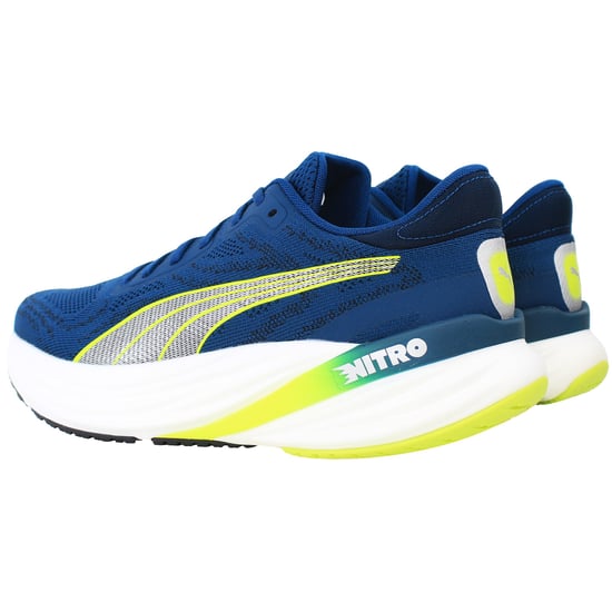 Puma Magnify Nitro 2 Mens Blue Running Shoes - Image 3