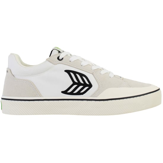 Cariuma Vallely Pro Unisex White Plimsolls - Image 1