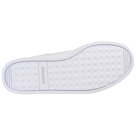 Lyle & Scott McMahon Mens Off White Trainers - Image 5