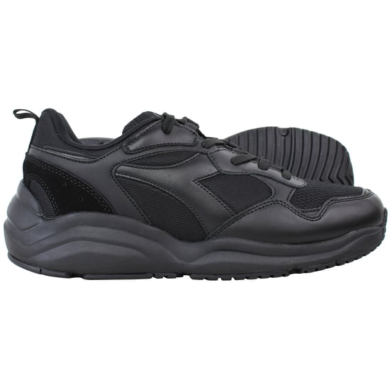 Diadora Whizz Run Mens Black Trainers - Image 4