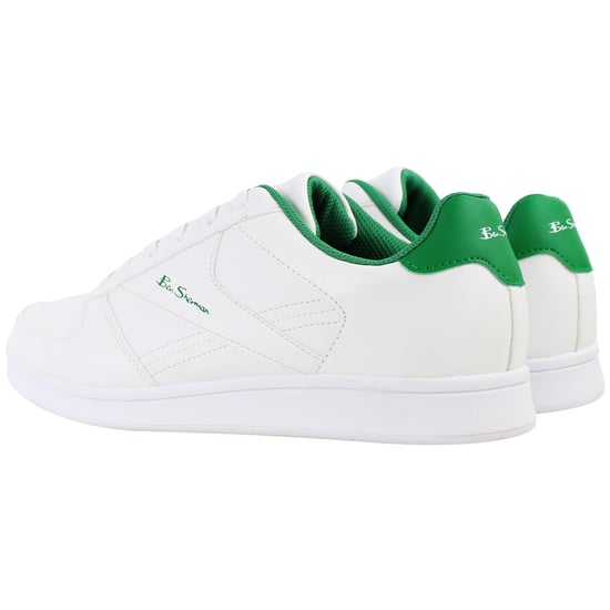 Ben Sherman Campus Wide Mens White Trainers - Image 3