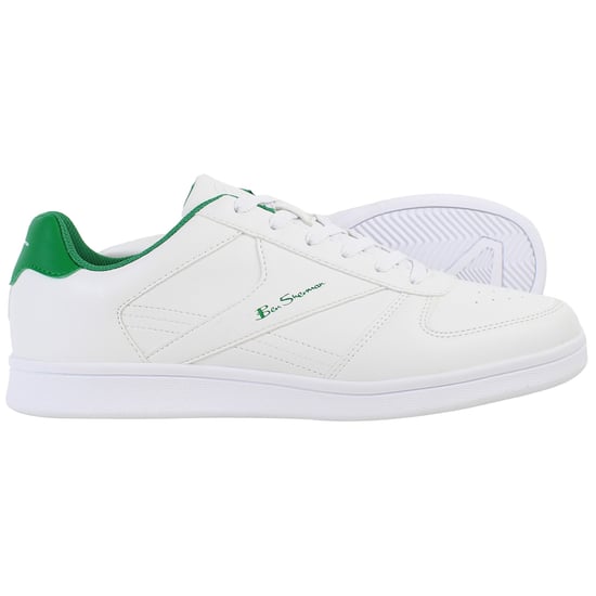 Ben Sherman Campus Wide Mens White Trainers - Image 4