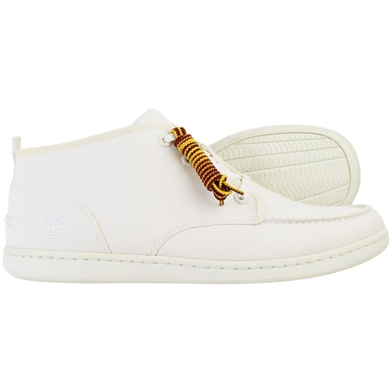 Timberland Newmarket Mens White Plimsolls - Image 4