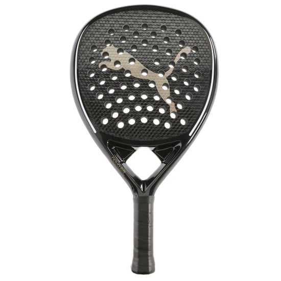 Puma Nova Elite Hybrid Black/Gold Padel Racket - Image 1