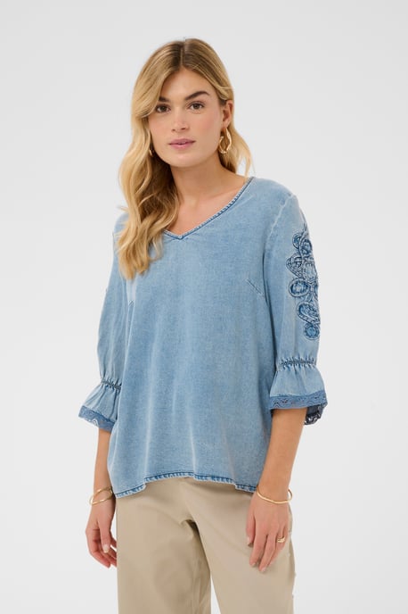 CRBella Blouse Blouse with long sleeve Regular fit - Image 3