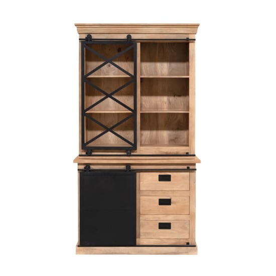 Starfurn vitrinekast fresno - 45x120x220 cm - Image 1