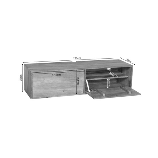 Starfurn tv meubel vision - 30x120x35 cm - Image 2